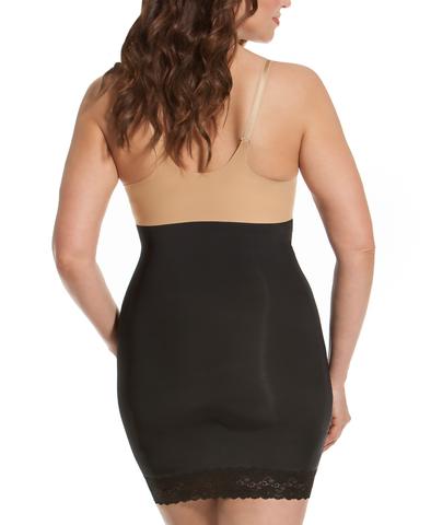 Original High Waist Shaping Slip With Lace Trim