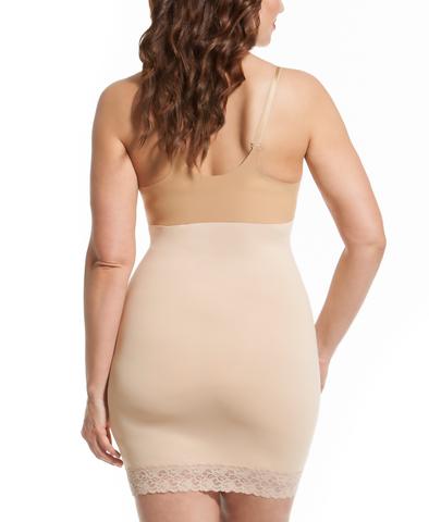 Original High Waist Shaping Slip With Lace Trim