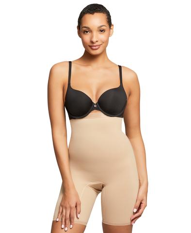 Hookedup Stretch High Waist Mid-Thigh Shaper